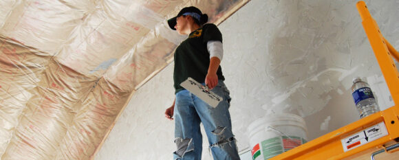 Drywall 101 Using Joint Compount For A Stucco Wall Finish