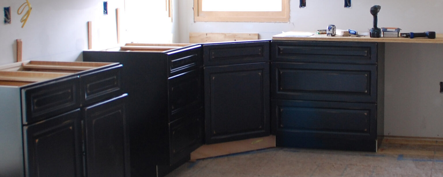 assembling kitchen sink cabinet